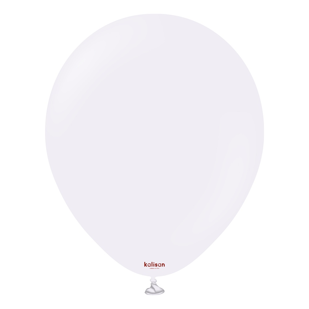 Kalisan 12" Standard Macaron Pale Lilac Balloons 100pc - Click Image to Close