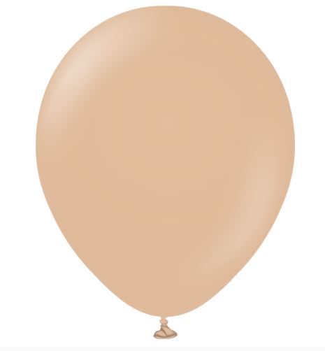 KALISAN 12" RETRO DESERT SAND LATEX BALLOONS (100) - Click Image to Close