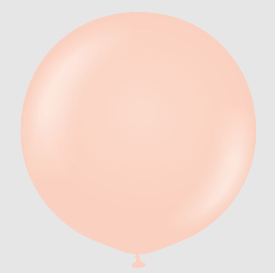 KALISAN 24" MACARON SALMON BALLOON - 2CT - Click Image to Close