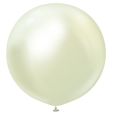 KALISAN 24" MIRROR GREEN GOLD LATEX BALLOONS (2) - Click Image to Close