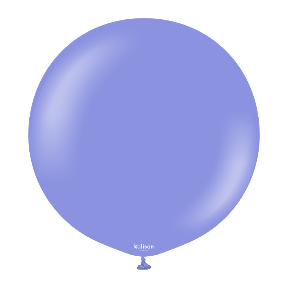 Kalisan 36" Standard Periwinkle Latex Balloons 2 Pack - Click Image to Close