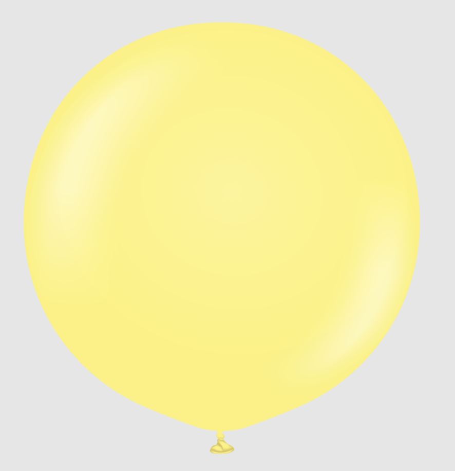 KALISAN 36" MACARON YELLOW - 2CT - Click Image to Close
