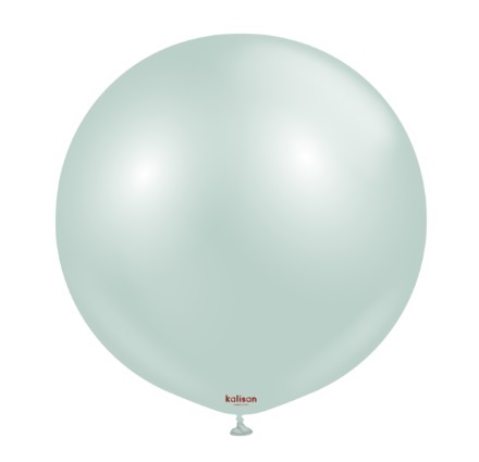 Kalisan 36" Aura Ice Mint Latex Balloon 2 Pack - Click Image to Close