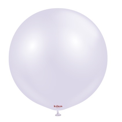 Kalisan 36" Aura Lavender Fog Latex Balloon 2 Pack - Click Image to Close