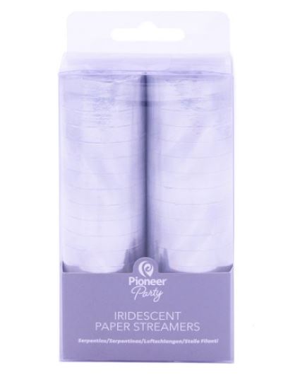 IRIDESCENT PAPER STREAMERS (1) - Click Image to Close