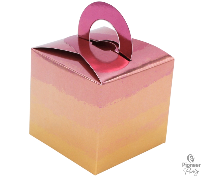 ROSE GOLD OMBRE BALLOON WEIGHT BOXES 8CT - Click Image to Close