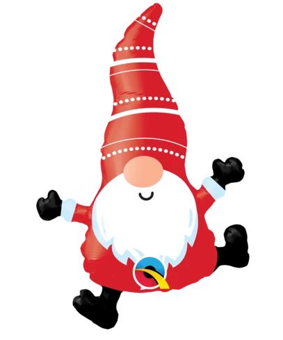 Mini 14" Gnome Balloon - Click Image to Close