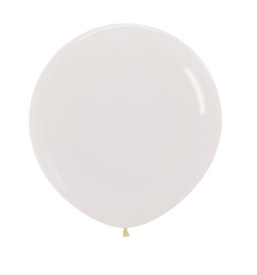 Crystal Solid Clear 390 36" Latex Balloons 91.5cm 2 Pack
