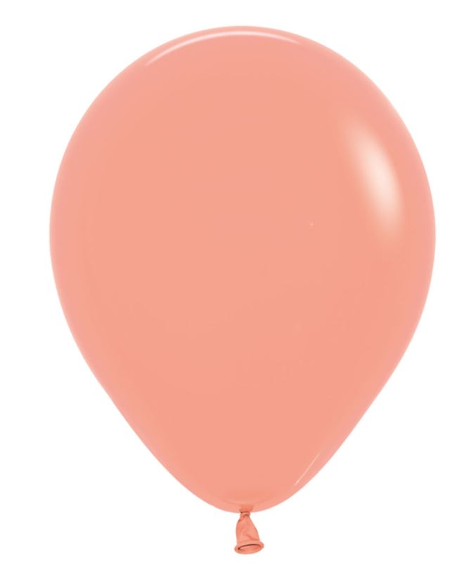 Sempertex Neon Orange 5" Latex Balloons 100 Pack - Click Image to Close