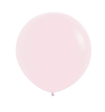 Pastel Matte Solid Pink 36" Latex Balloons 91.5cm - 2 Pack 2PC
