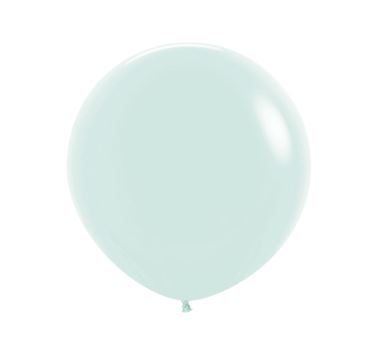 Pastel Matte Solid Green 36" Latex Balloons 91.5cm -2 Pack