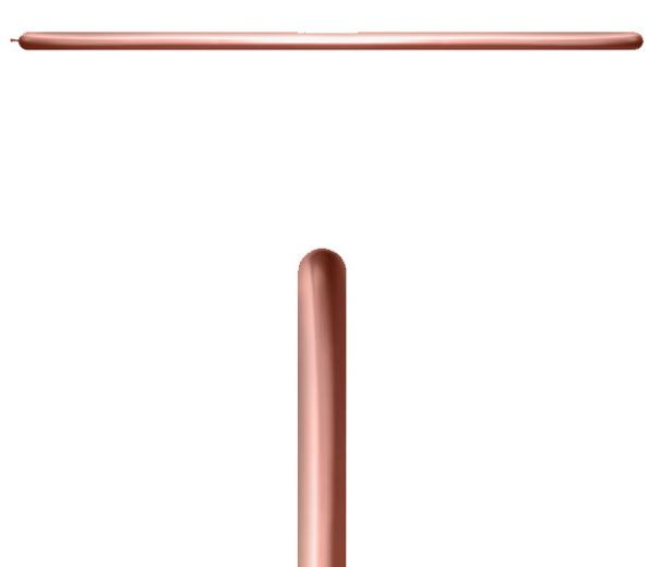 Rose Gold Modelling Sempertex Balloon 50 Pack - Click Image to Close