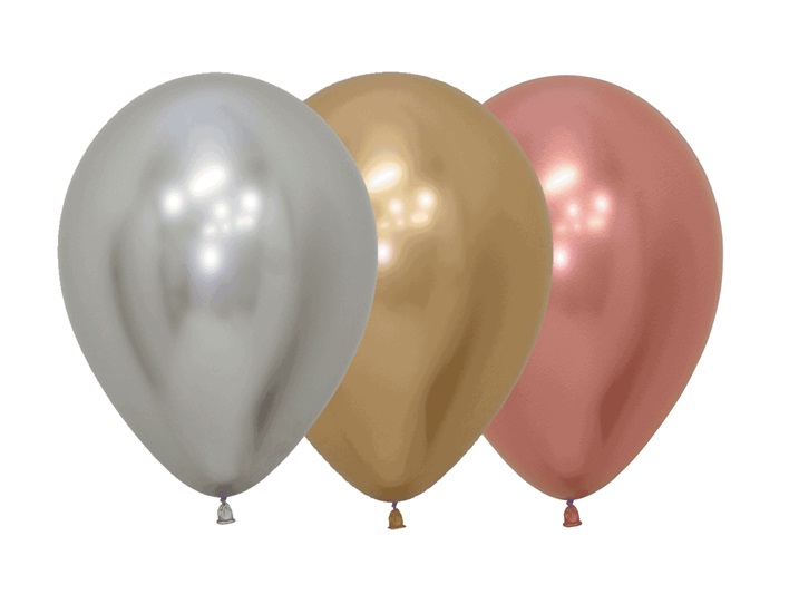 12" SEMPERTEX REFLEX CLASSIC ASSORTMENT 50 PACK BALLOONS - Click Image to Close