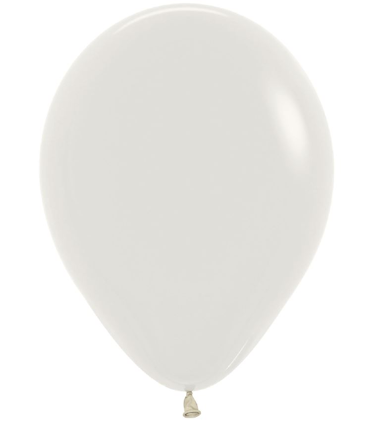 Pastel Dusk Cream 12" Latex Balloons 30cm - 50 Pack - Click Image to Close