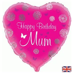 18" HAPPY BIRTHDAY MUM