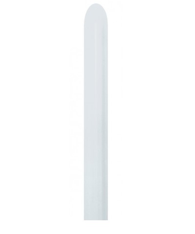 Sempertex 260 White Latex Balloons 50 Pack - Click Image to Close