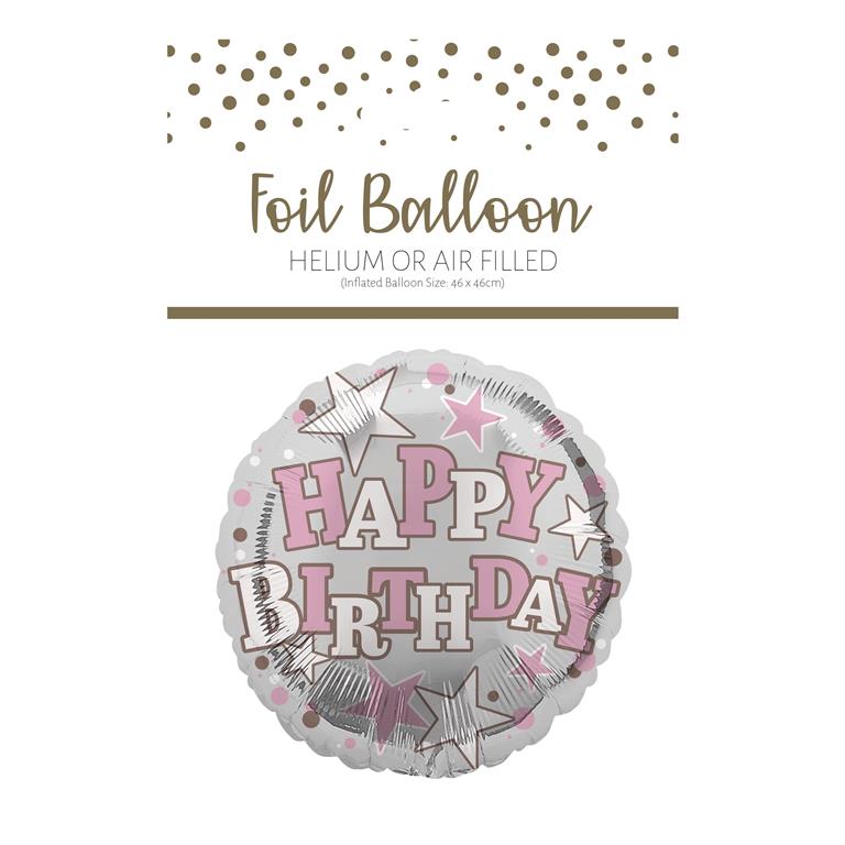 HAPPY BIRTHDAY FEMALE FOIL BALLOON - Click Image to Close