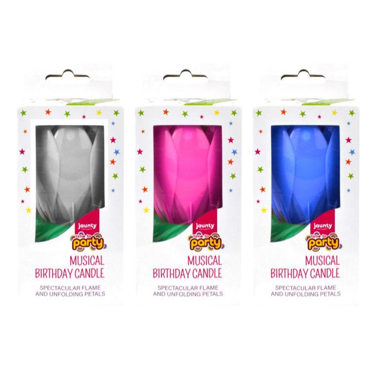Musical Birthday Candle - Click Image to Close