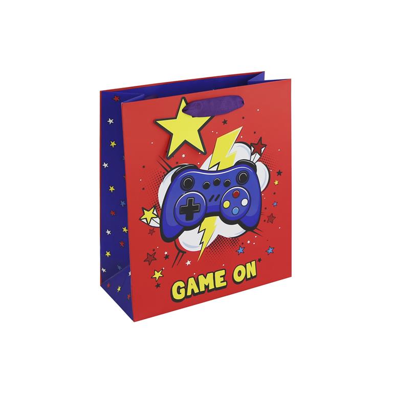 GAME ON MEDIUM BAG - Click Image to Close