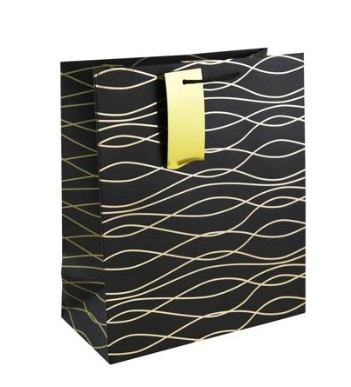Black Geo Large Bag