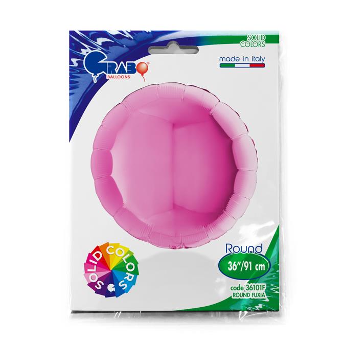 Grabo Round 36inc Fuxia Single Pack - Click Image to Close