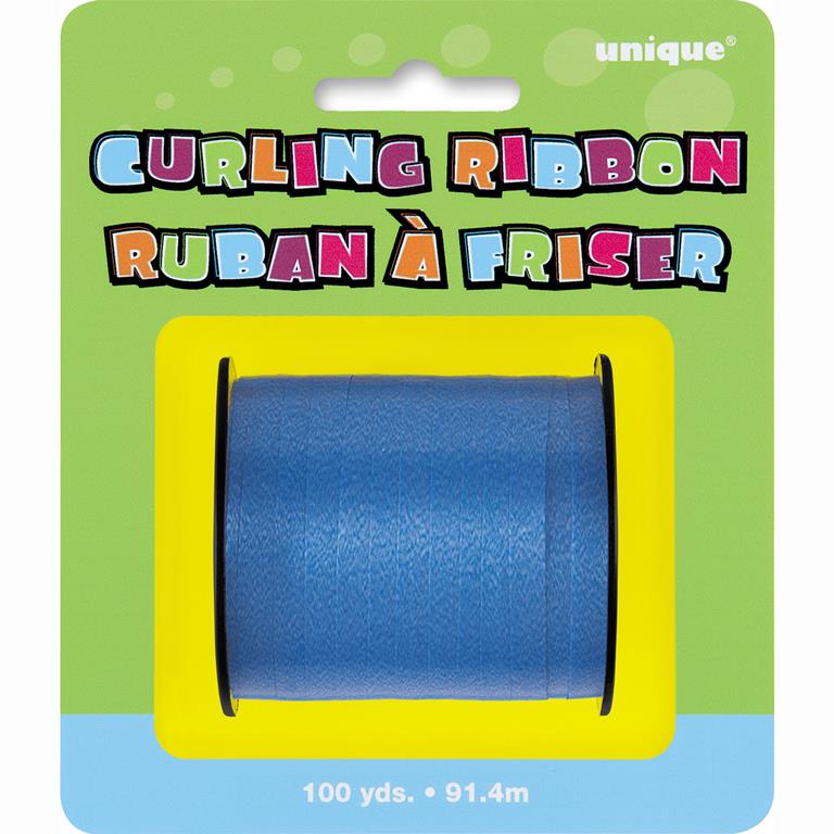 ROYAL BLUE CURLING RIBBON 100 YARDS - Click Image to Close