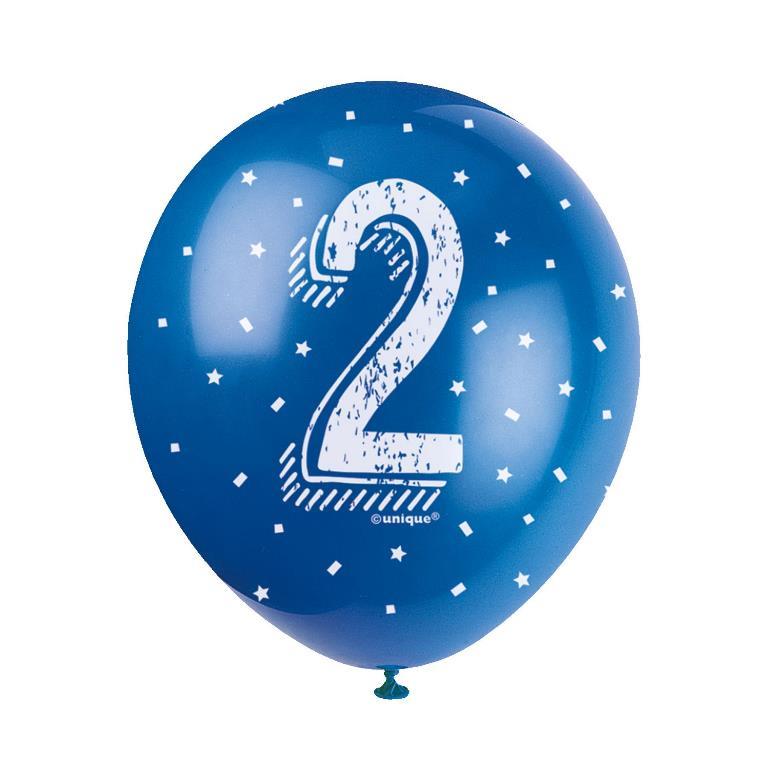 5 12" NUMBER 2 BALLOON - Click Image to Close