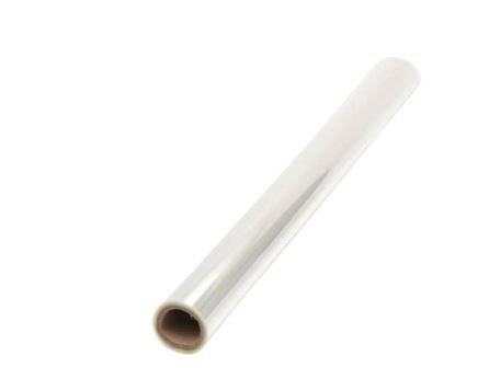CLEAR FILM ROLL WRAP 50M X 28CM - Click Image to Close