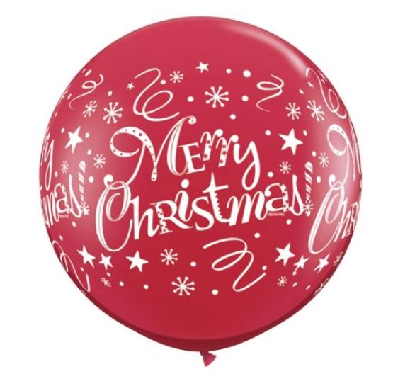 Ruby Red 3ft Christmas! Festive - Neck Down ( 2 ) - Click Image to Close