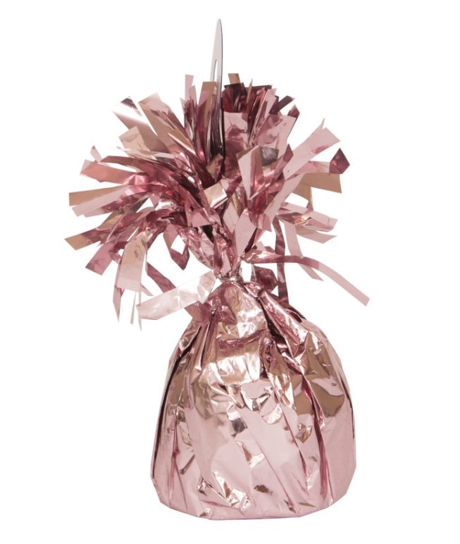 Foil Balloon Weight Light Pink - Click Image to Close