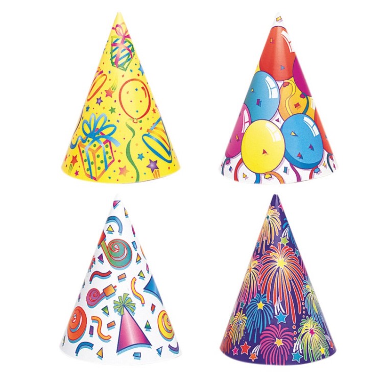 Fancy Hat 8pc - Click Image to Close
