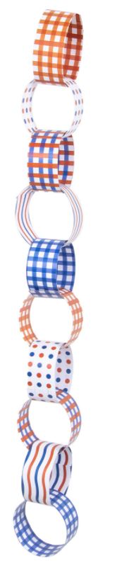 Paper Chains 12ft ( 60 Singles ) - Click Image to Close