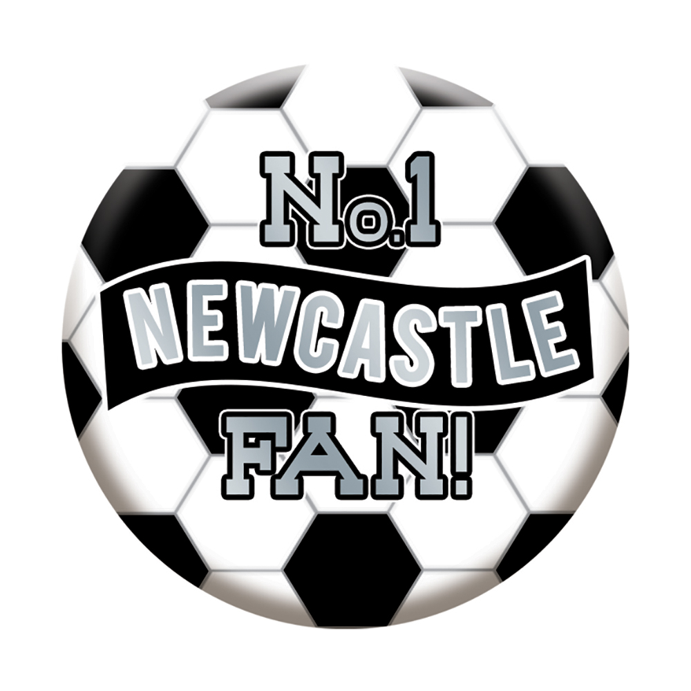Football Badges 5.5cm - Newcastle - Click Image to Close