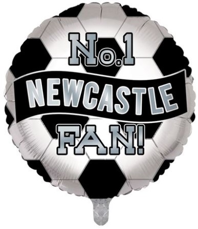 Newcastle Football Balloon 18" - Click Image to Close