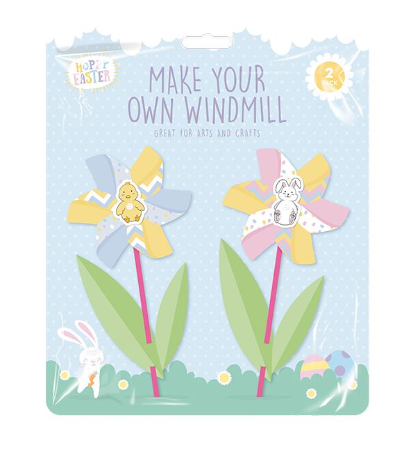 Make Your Own Windmill 2pk - Click Image to Close