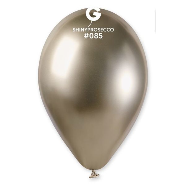 GEMAR 13" PK50 LATEX BALLOONS SHINY PROSECCO #085 - Click Image to Close