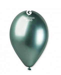 GEMAR PK25 LATEX BALLOONS SHINY GREEN #093
