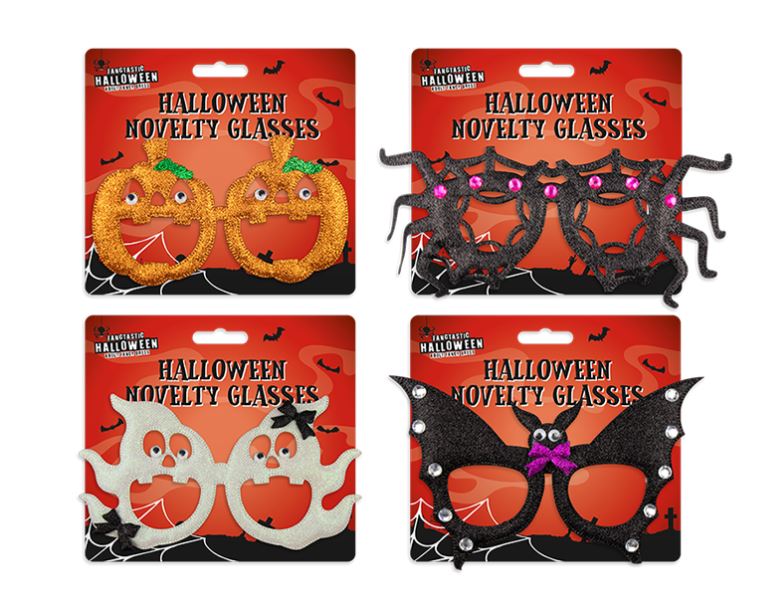 HALLOWEEN NOVELTY GLASSES - Click Image to Close