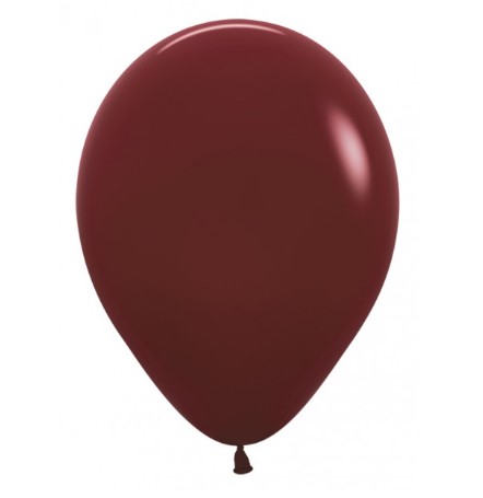 Sempertex 12" Merlot Latex Balloons 50 Pack - Click Image to Close