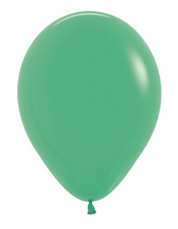 Sempertex 12" Fashion Green Latex Balloons 12 Pack - Click Image to Close