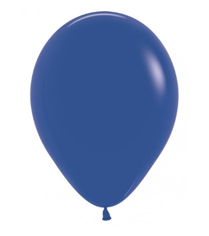 Sempertex 12" Fashion Royal Blue Latex Balloons 50 Pack - Click Image to Close