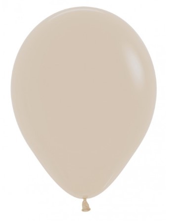 Sempertex 12" Fashion White Sand Latex Balloons 50 Pack - Click Image to Close