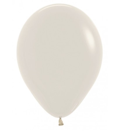 Sempertex 12" Pastel Dusk Cream Latex Balloons 50 Pack - Click Image to Close