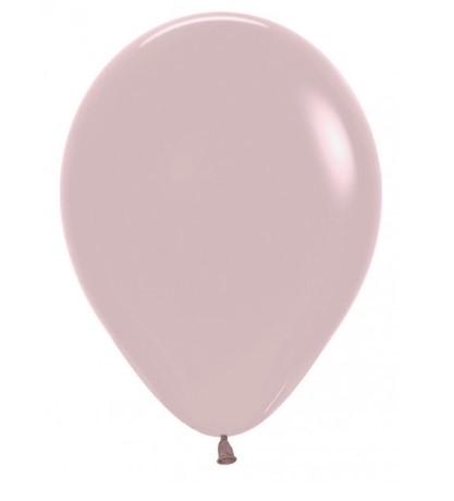 Sempertex 12" Pastel Dusk Rose Latex Balloons 50 Pack - Click Image to Close