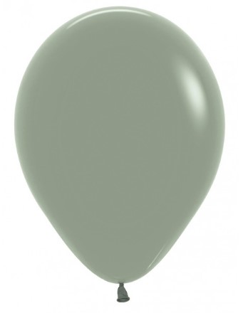Sempertex 12" Pastel Dusk Laurel Green Latex Balloons 50Pack - Click Image to Close