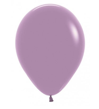 Sempertex 12" Pastel Dusk Lavender Latex Balloons 12 Pack - Click Image to Close
