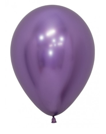 Sempertex 12" Reflex Violet Latex Balloons 50 Pack - Click Image to Close