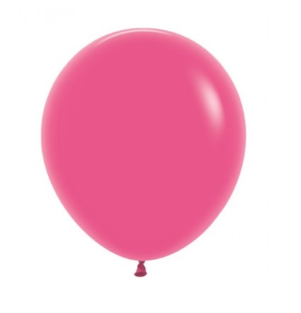 Sempertex 18" Fuchsia Latex Balloons 25Pack - Click Image to Close