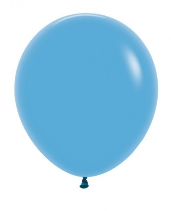 Sempertex 18" Blue Latex Balloons 25Pack - Click Image to Close