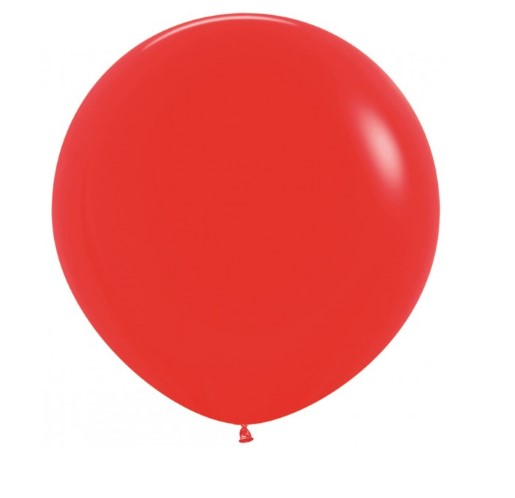 Sempertex 36" Red Latex Balloons 2 Pack - Click Image to Close